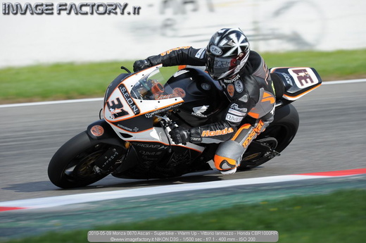 2010-05-09 Monza 0670 Ascari - Superbike - Warm Up - Vittorio Iannuzzo - Honda CBR1000RR